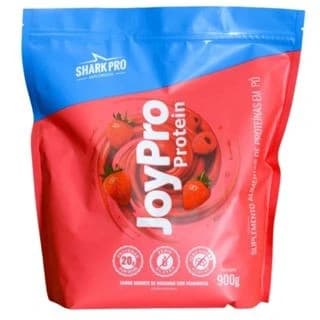 Whey Protein Joypro Refil 900g Shark PRO - IOGURTE COM MORANGO